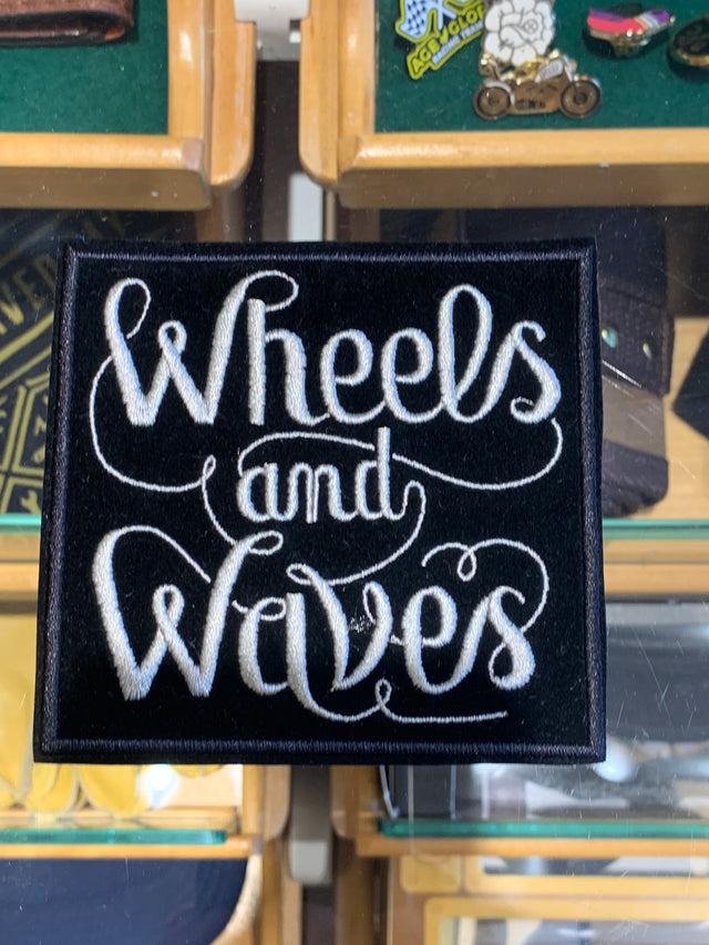 Wheels and Waves Logo Patch
