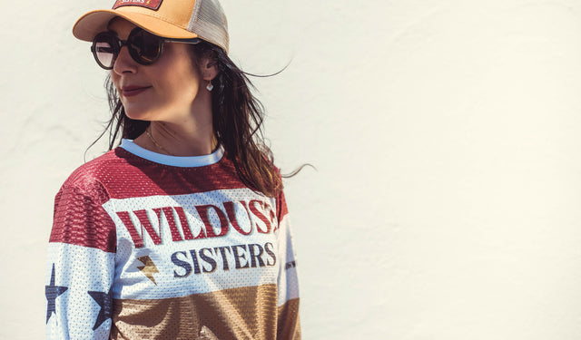Wildust Sisters Once Upon A Ride Enduro Jersey Camel/White/Red